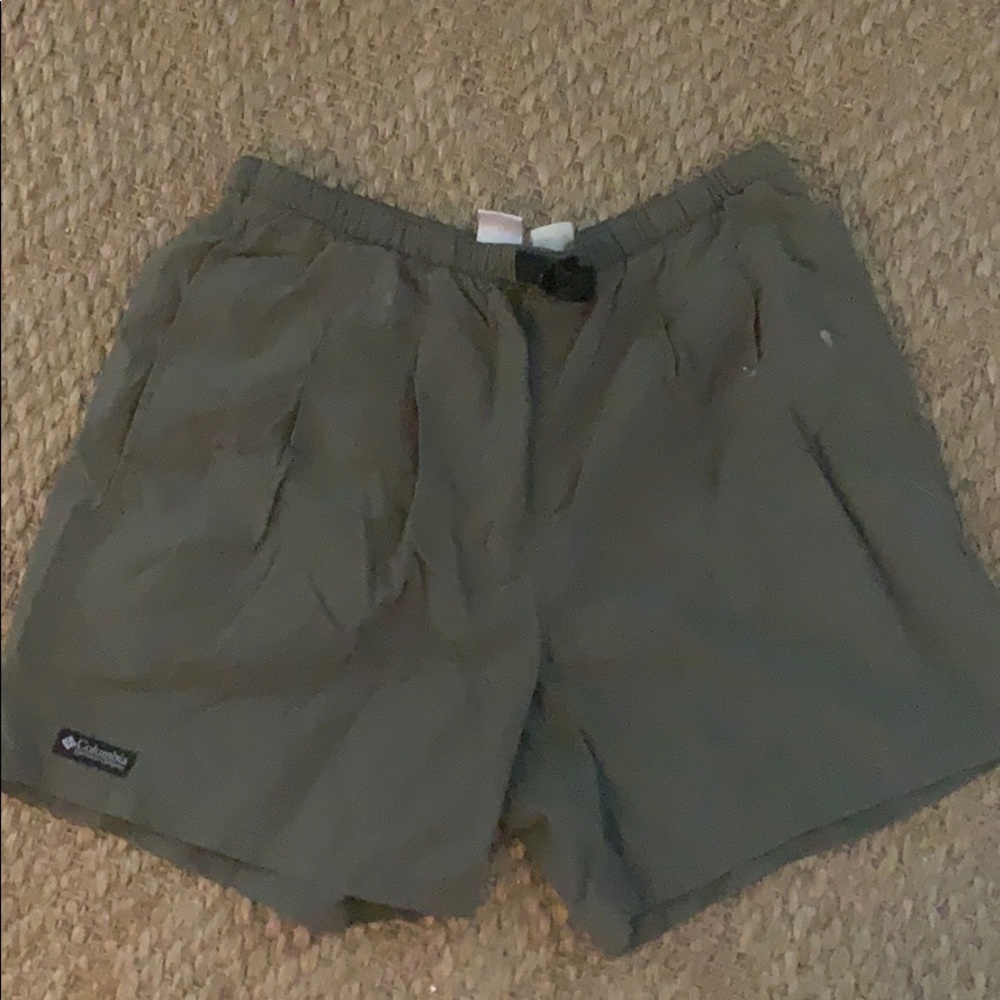 Dark green shorts
